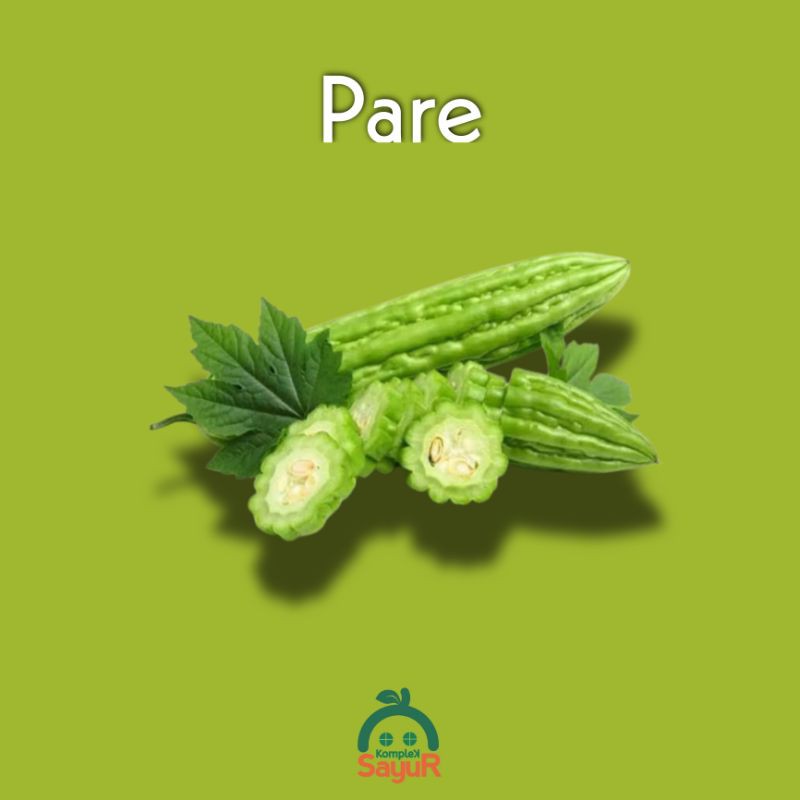 

Pare / Paria Hijau Segar kualitas Pilihan