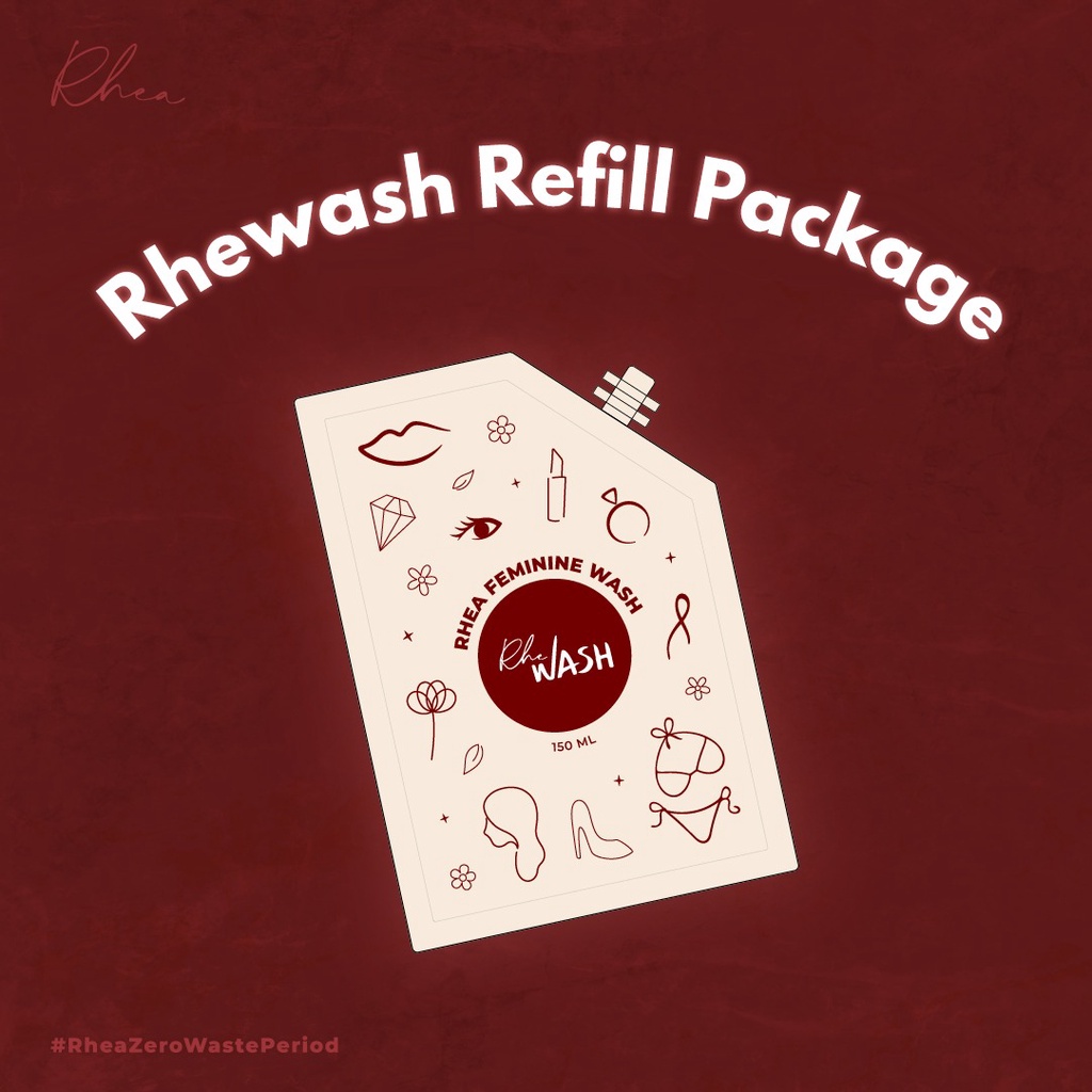 RHEWASH REFILL PACKAGE- SABUN KHUSUS MENSTRUAL CUP