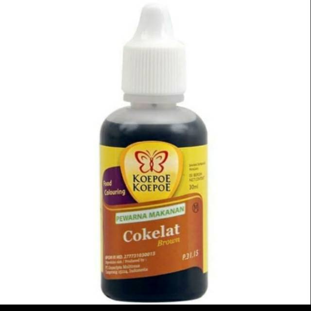 

KOEPOE KOEPOE PERWARNA MAKANAN COKELAT 30 ml