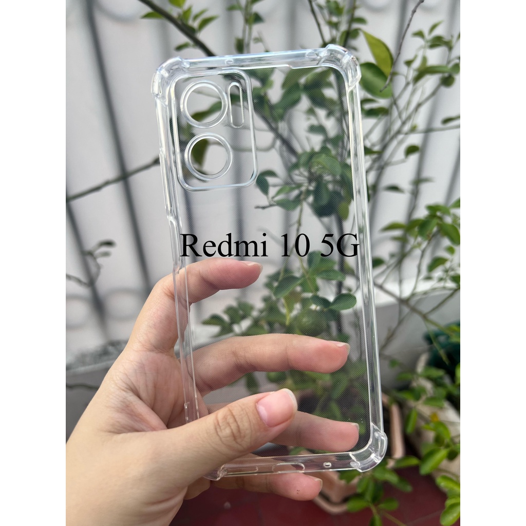 Soft Case Silikon Redmi 10 5G Bening Transparant Airbag Anti Crack Tebal