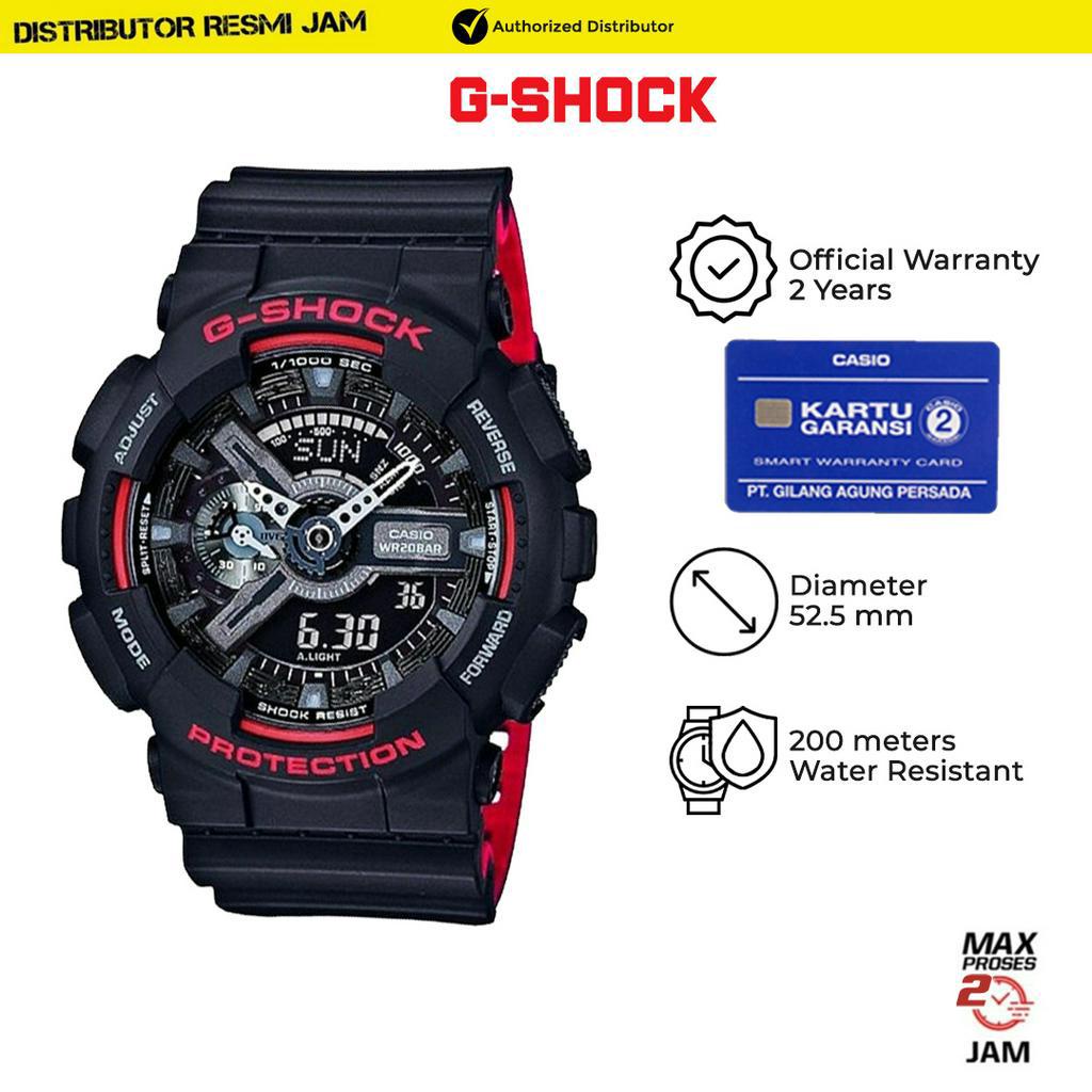 GShock GA-110HR-1ADR GA-110 GA110HR GA110 Garansi Resmi 2 Tahun