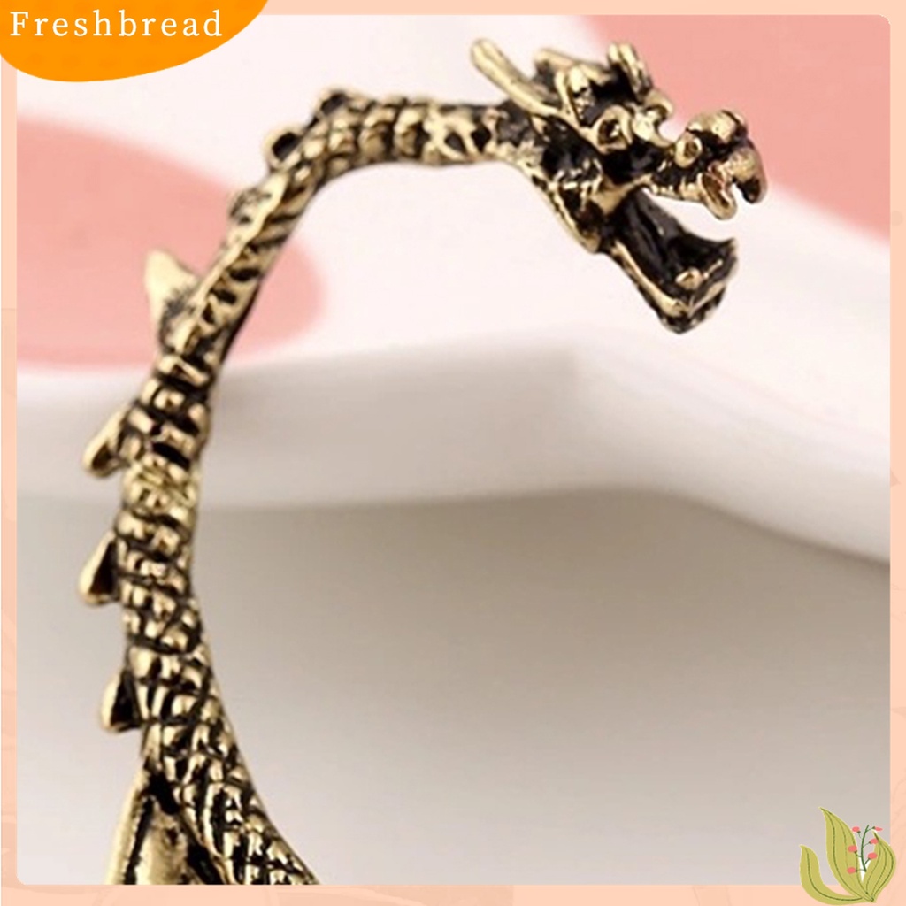 Frx1Pc Ear Cuff Bentuk Naga Bahan Alloy Gaya Gothic Punk Rock Untuk Pesta