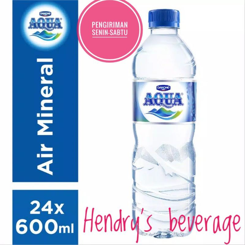 Aqua 600ml air mineral