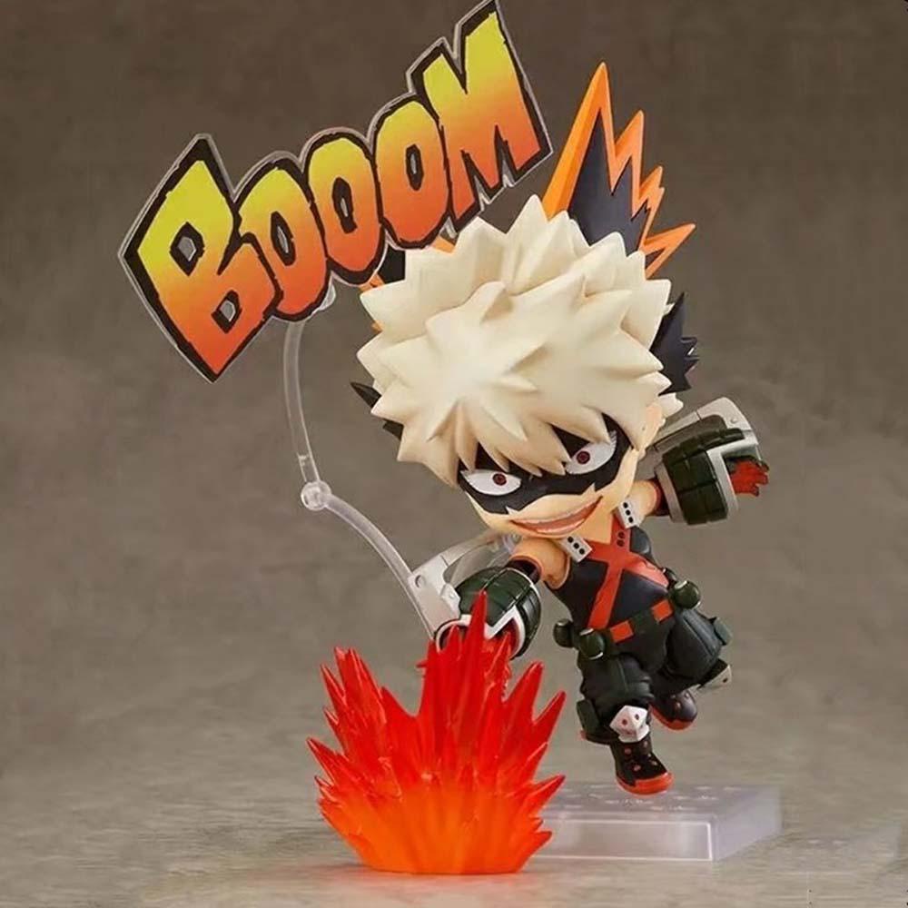 NEEDWAY Action Figurine 1pcs 10cm Bakugo Katsuki Dekorasi Desktop Koleksi Figure Age of Heroes Model Anime