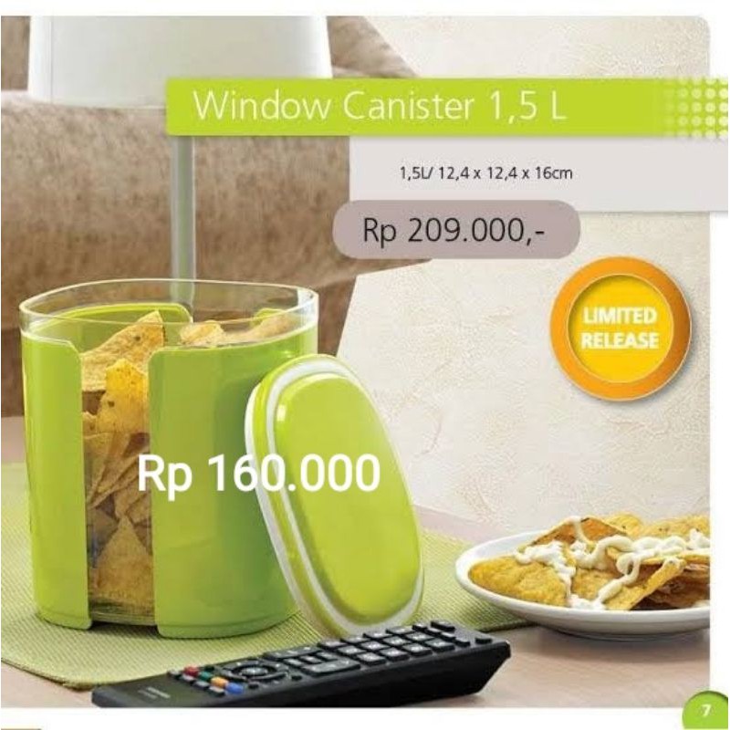 Window canister 1.5 l