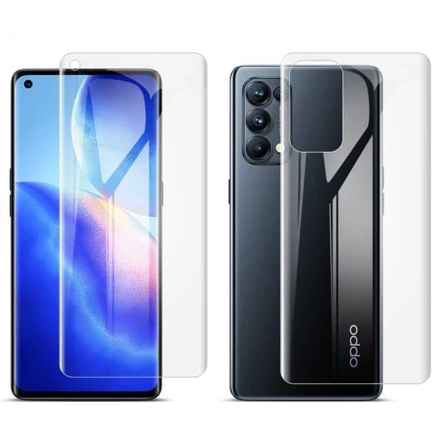 OPPO A54 A74 A16 HYDROGEL FULLSET DEPAN BELAKANG ANTI GORES JELLY