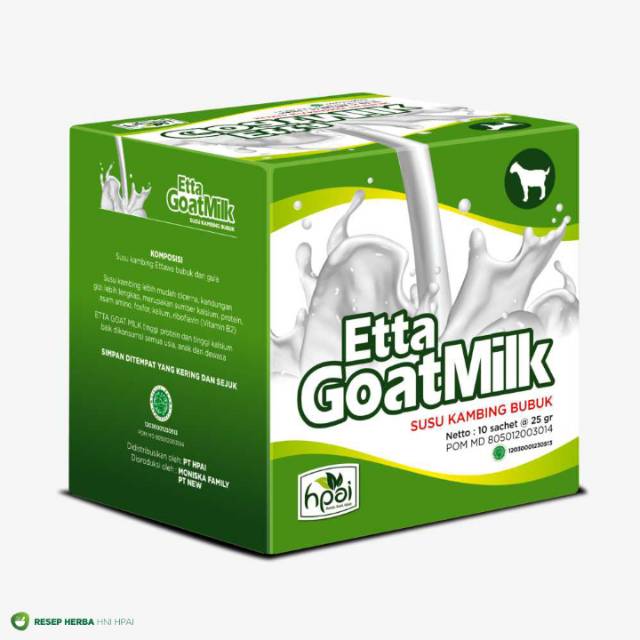 

Susu kambing etta goat milk (EGM) HNI