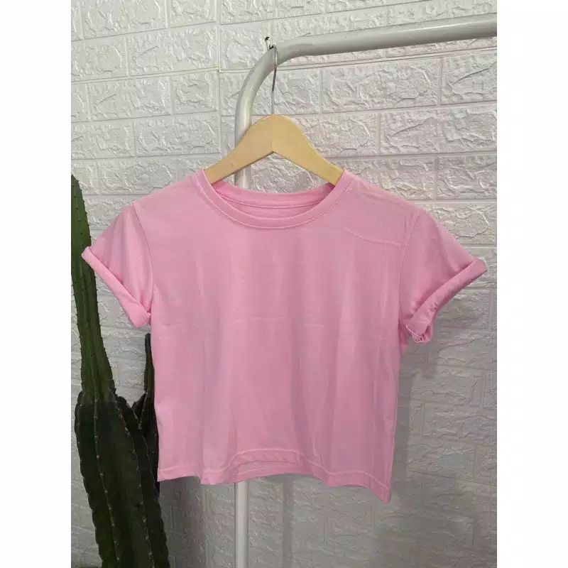 TOP CROP AULORA SABRINA BLOUSE ATASAN WANITA TSHIRT KAOS