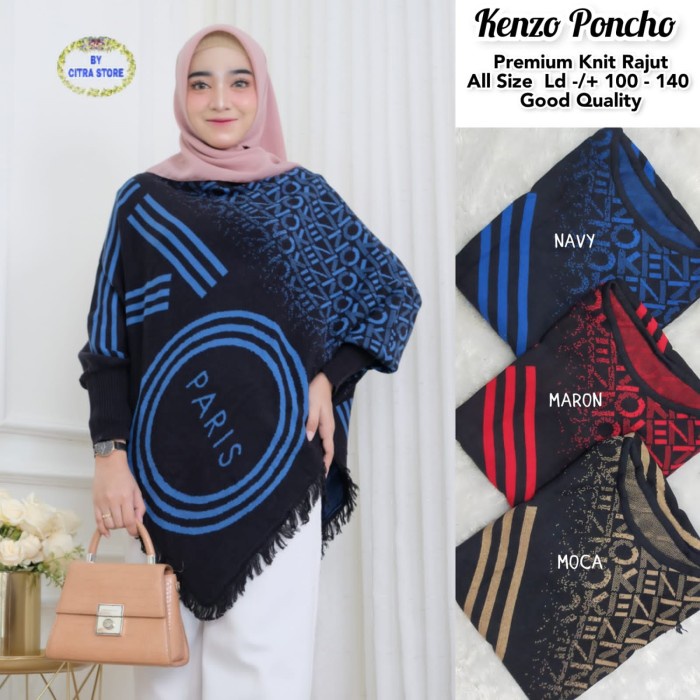 NEW PONCHO WANITA CANTIK MODIS