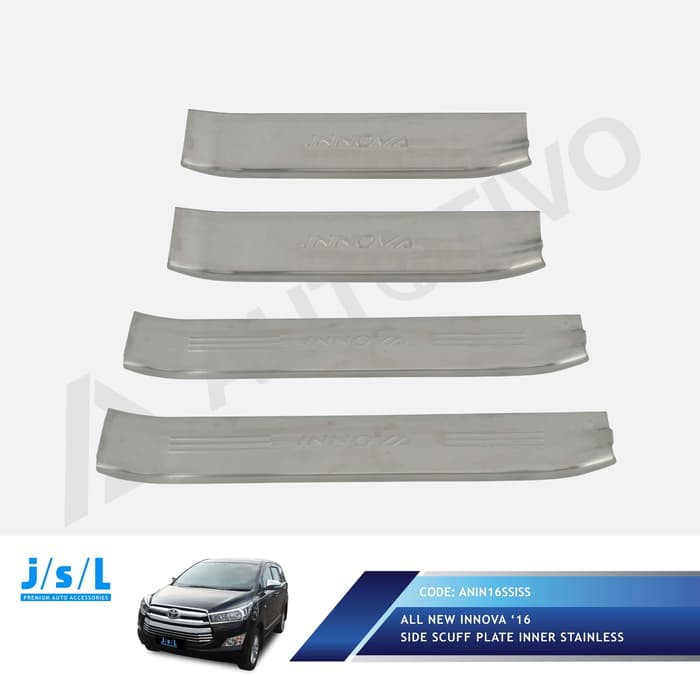 New JSL Sillplate Samping Innova Reborn Silplate Samping Stainless JSL