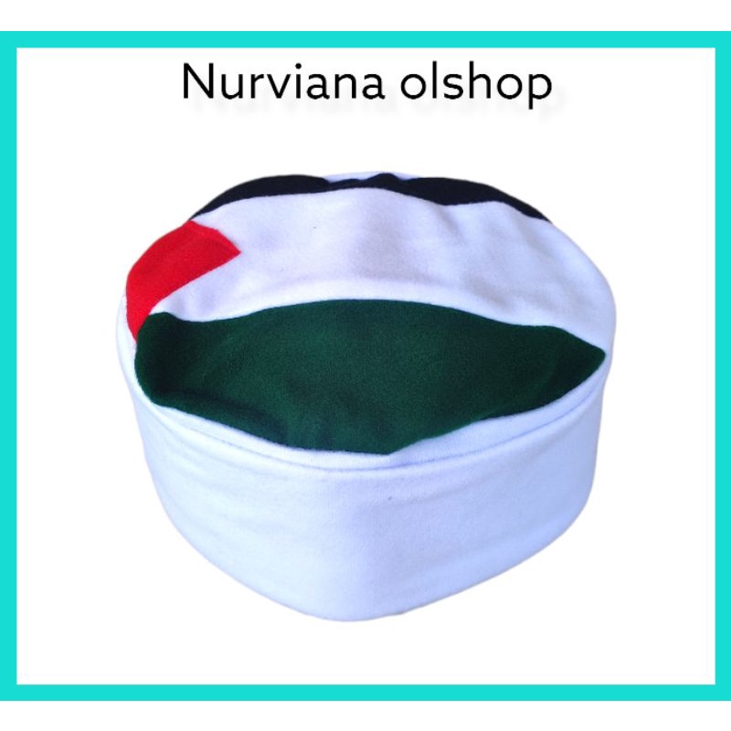 Tree Am Pm Peci Songkok Kopiah Maiyah/Peci Mesir/Peci Maiyah Palestina/Peci Mesir Lipat/Peci Maiyah