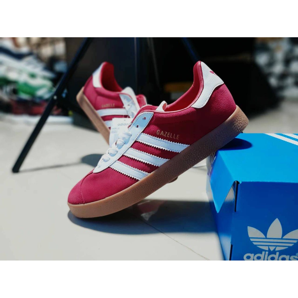 adidas gazelle maroon gum