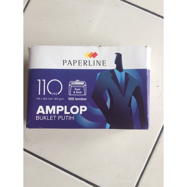 

Amplop Putih Lem 110 Paperline