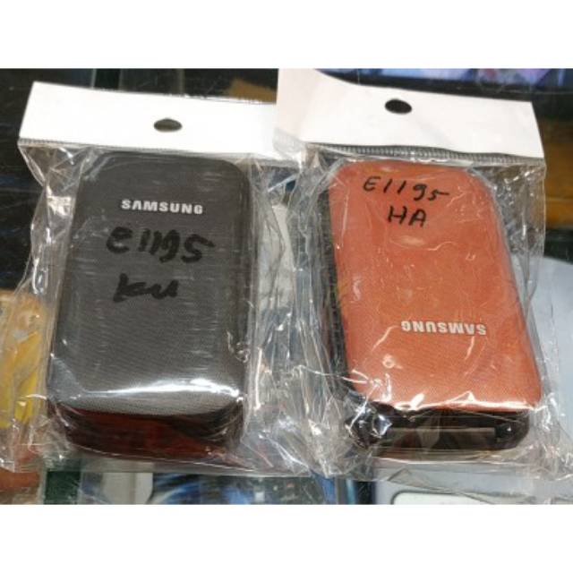 Casing Samsung Lipat E1195 Caramel Fullset