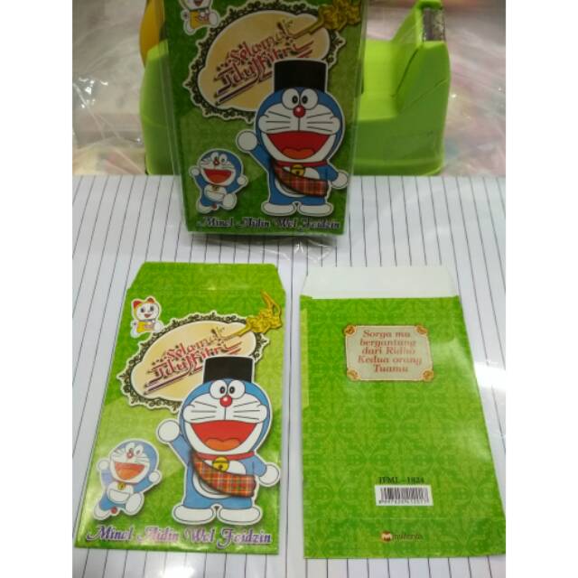 

Angpao lebaran isi 100 pcs motif Doraemon lucu th 2020