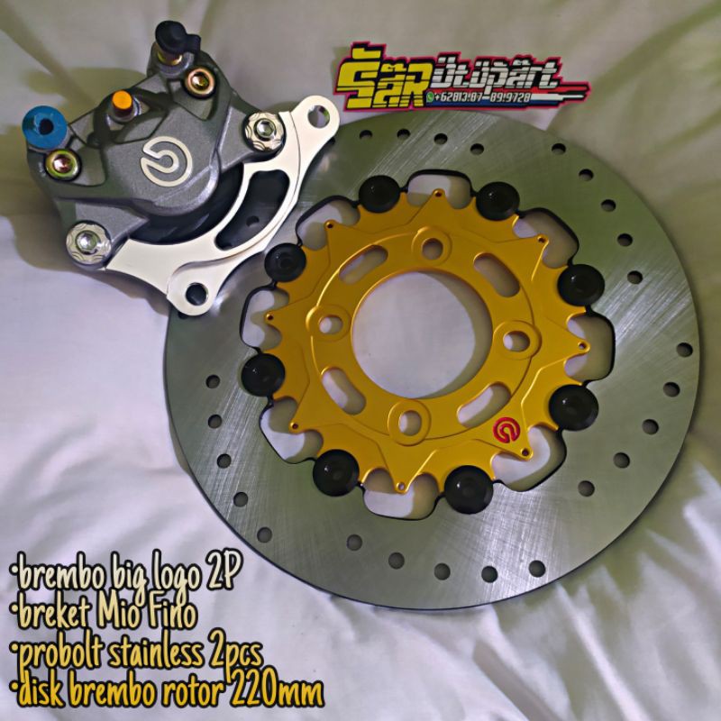 paket kaliper brembo big logo 2P Mio Fino Soul