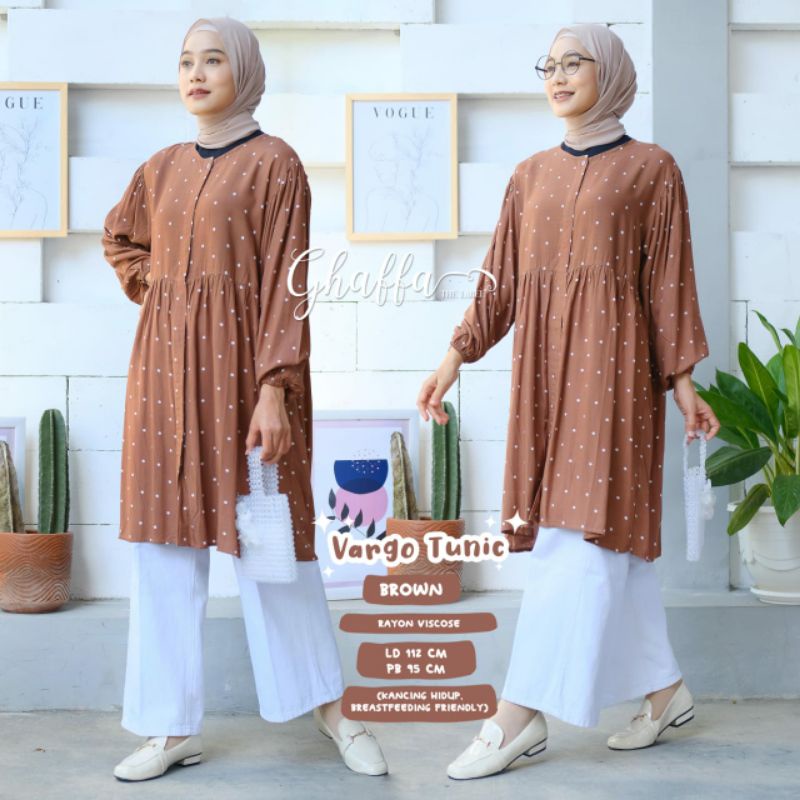 ATASAN WANITA VARGO TUNIK BY GHAFFA