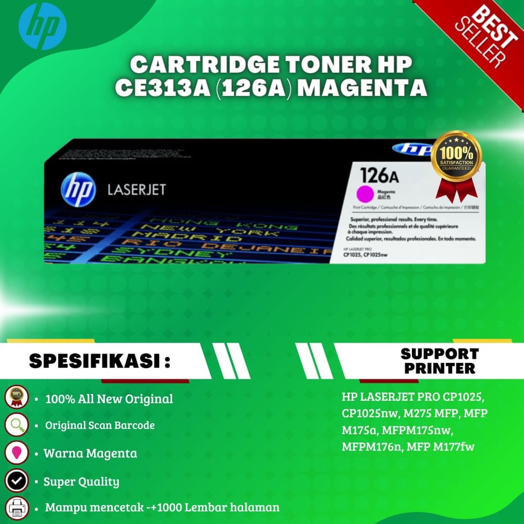 TONER HP 126A MAGENTA