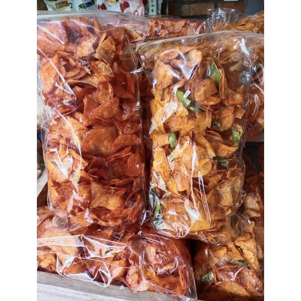 

kripik singkong pedas manis