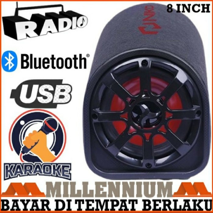 SPEAKER KARAOKE BLUETOOTH NIKO GL8 SUBWOOFER SPEAKER 8INCH