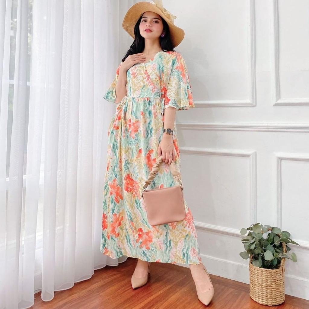 DASTER KIMONO Model Lengan Lonceng Adem Halus