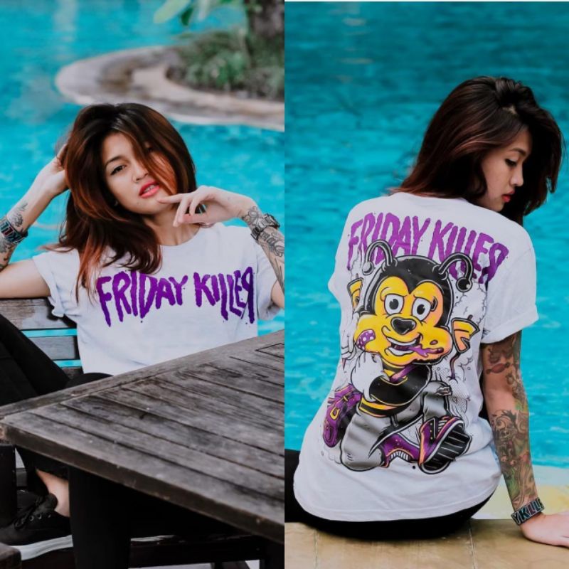 BAJU FRIDAY KILLER / TERBAIK / KAOS FRIDAY KILLER DISTRO