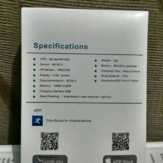 yoho smart band app