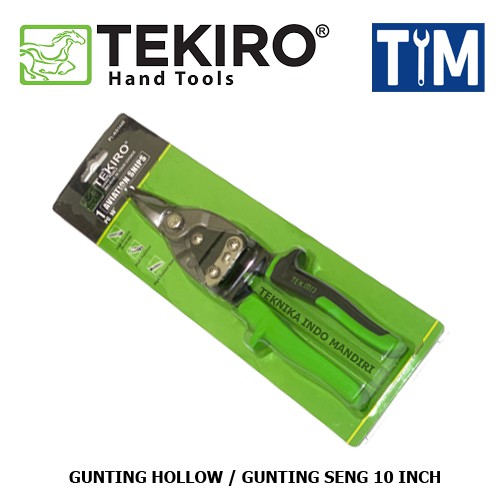 TEKIRO Gunting Seng / Gunting Hollow 10&quot; - tipe lurus