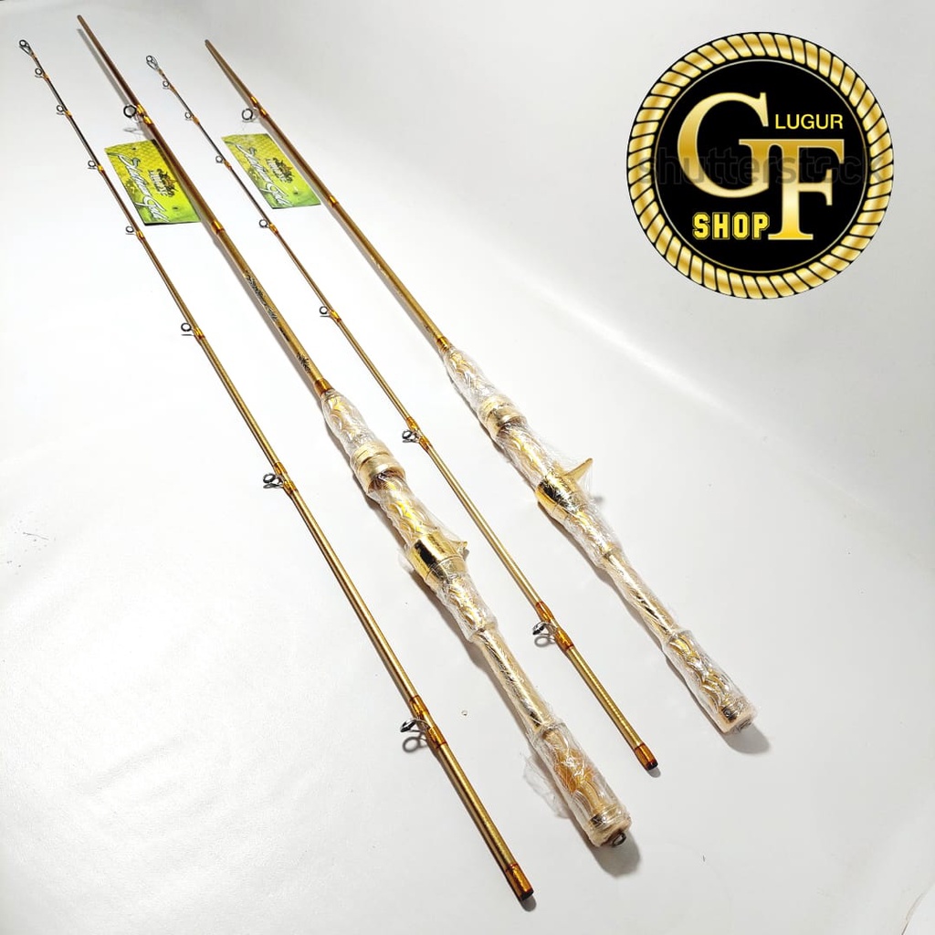 JORAN BC AJIKING PLATINUM GOLD LIMITED EDITION PMG 602MC/6-14LB(180CM) - 662MC/8-17LB(198CM)