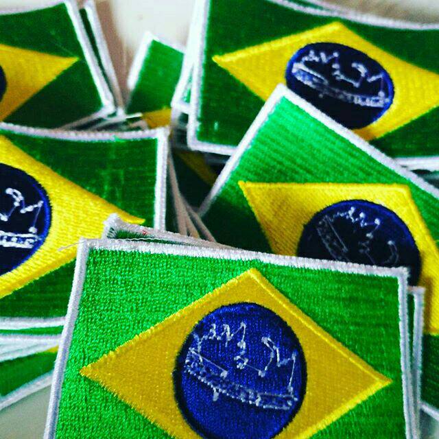 Emblem bendera brasil