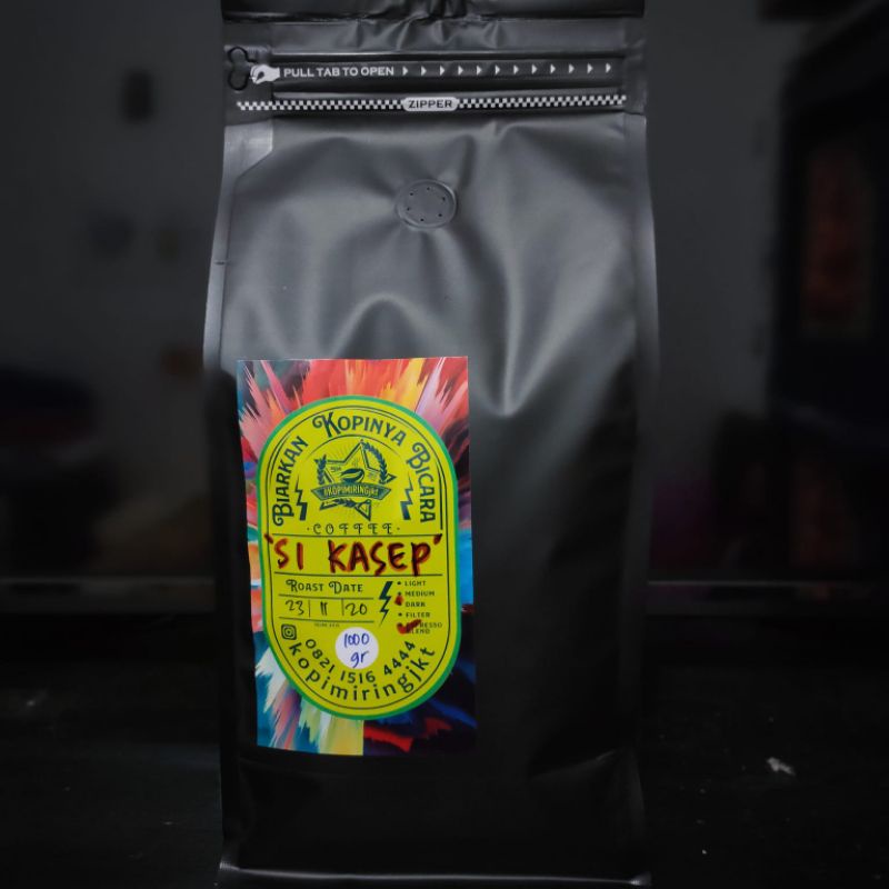 

SI KASEP 100% Arabika Blend /1KG /100% Arabika /House Blend /Espresso /Enak /Murah /Kopimiring Jakarta