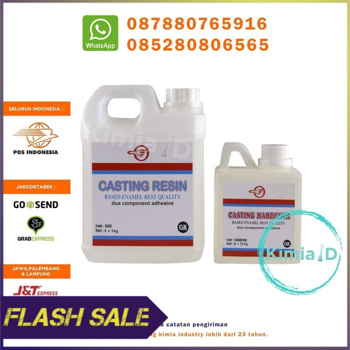 Epoxy Resin Bening  Casting Resin   Keras   Import  2KG RESIN BENING
