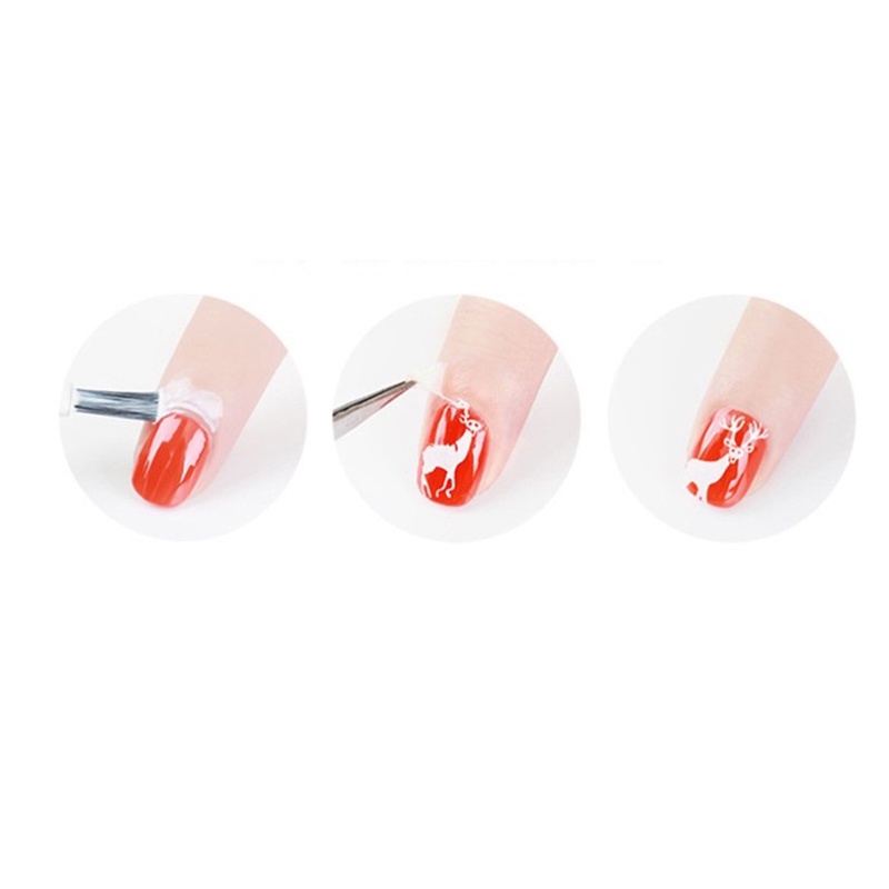 Stempel Gel Silikon Bening Untuk Nail Art