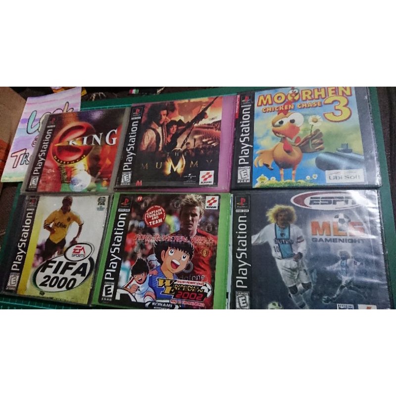 Kaset PS 1 borongan apa adanya untest