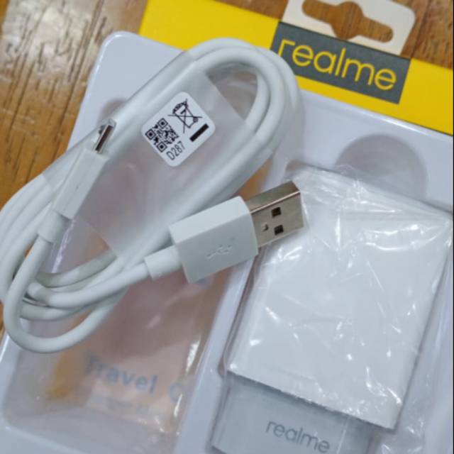 TC Adaptor Realme Micro V8 Tc Travel Charger Realme V9- 2A