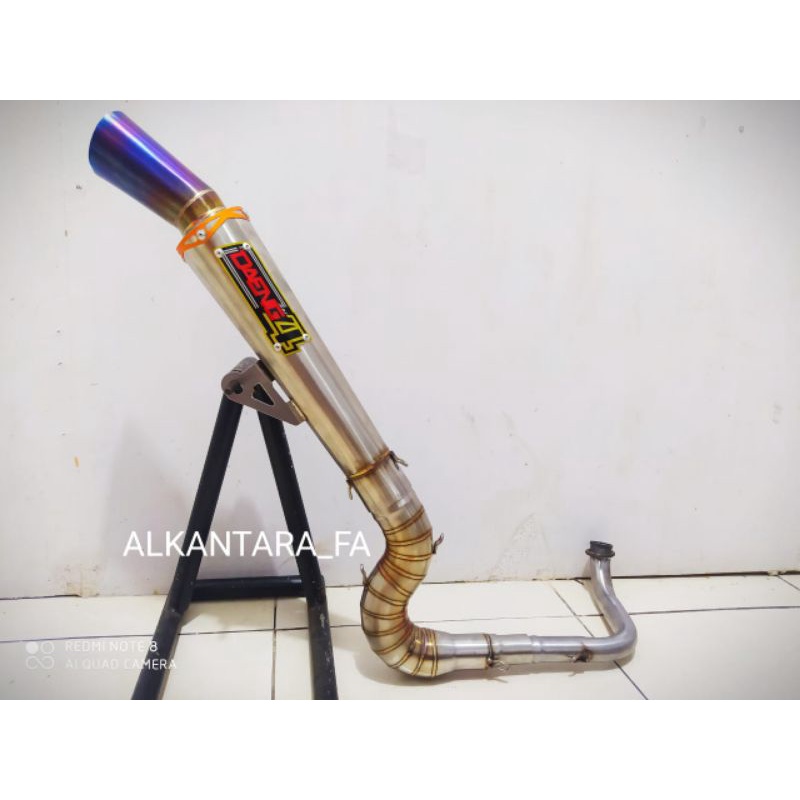 KKNALPOT DAENG SAI4 MIO,MIOSPORT,MIOJ,BEAT,GENIO,VARIO125/150,PCX150,PCX160pen Specs Daeng Sai4 exha