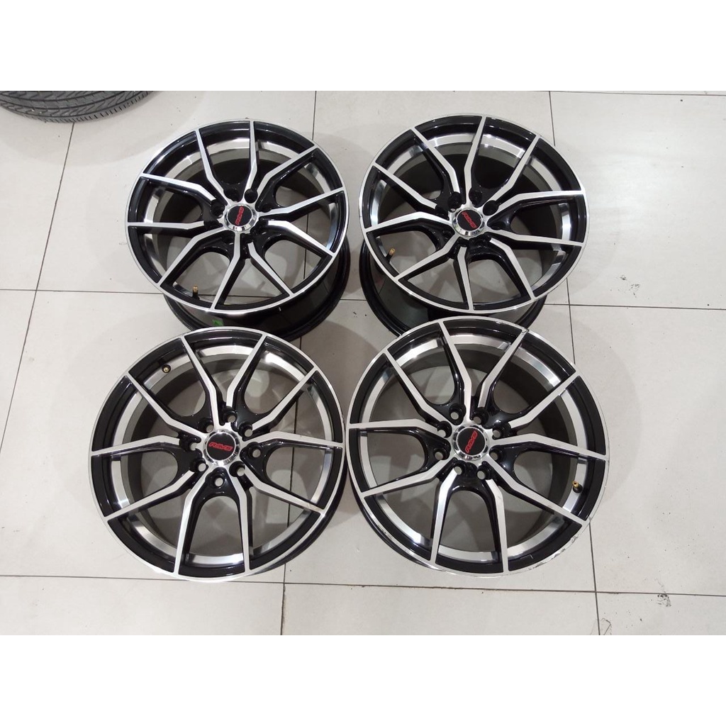 Velg Mobil Second Only Racing Rays Belang Ring 16 Lebar 7/8,5 Pcd 4x100/114.3
