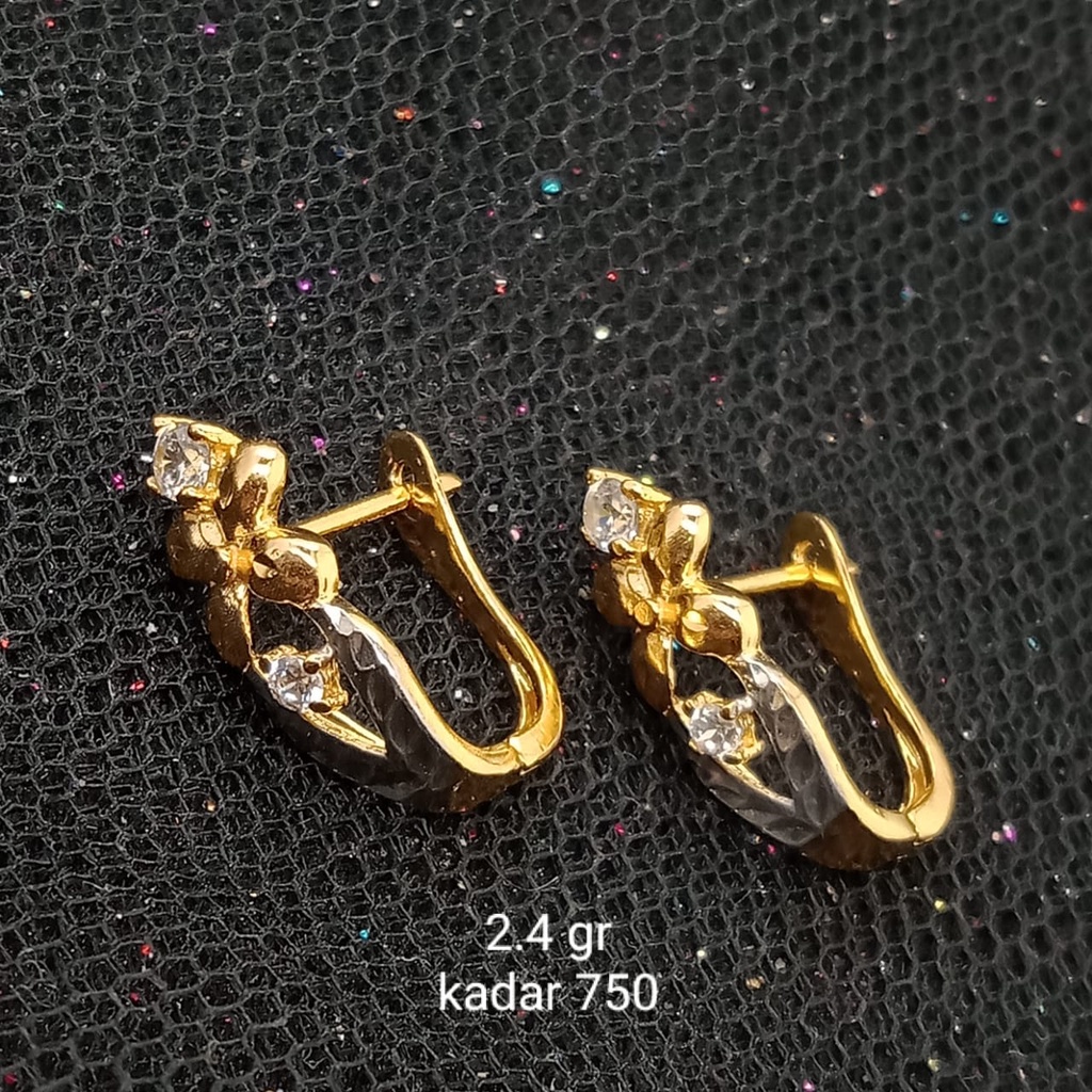 Anting Emas 17K - 2.4 gr Kadar 750 - 562