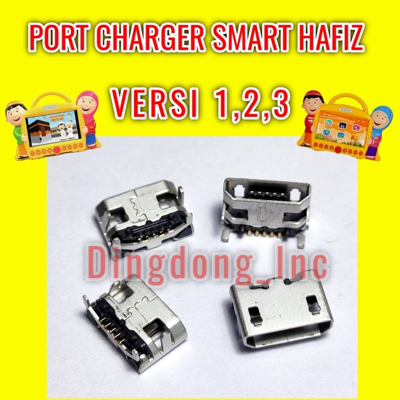 PORT CAS CHARGER SMART HAFIZ VERSI 1 2 3 4 5 LUBANG CHARGER SMARTHAFIZ SEMUA VERSI