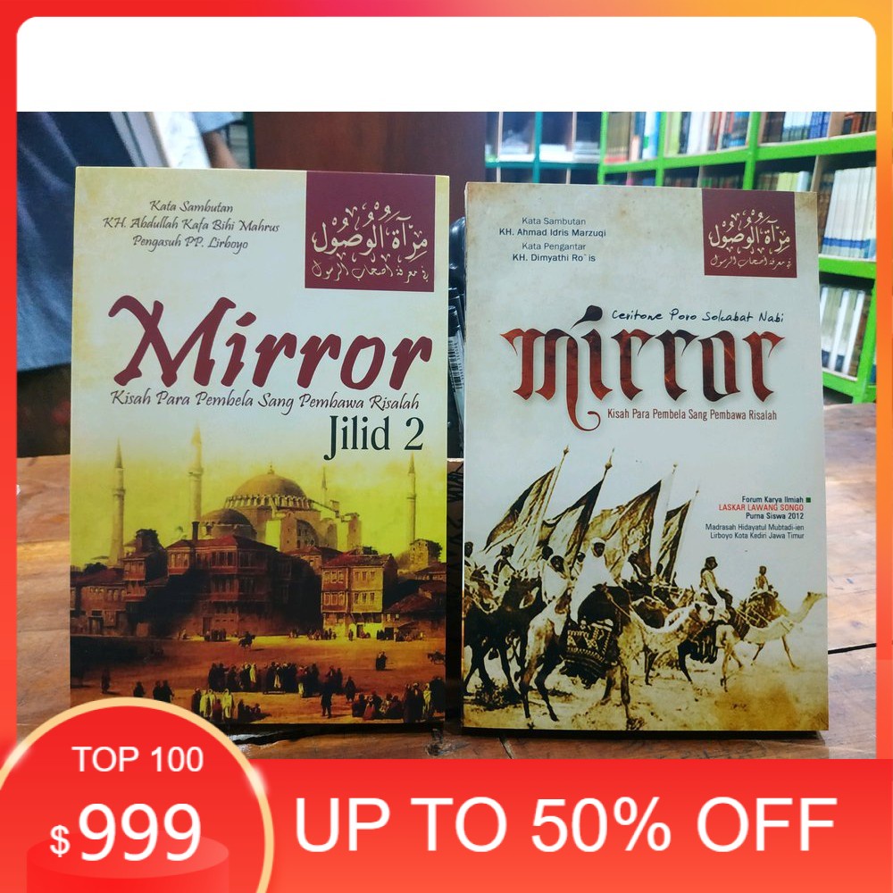 Buku ASLI mirror cerita para sahabat nabi Muhammad SAW Terbaru