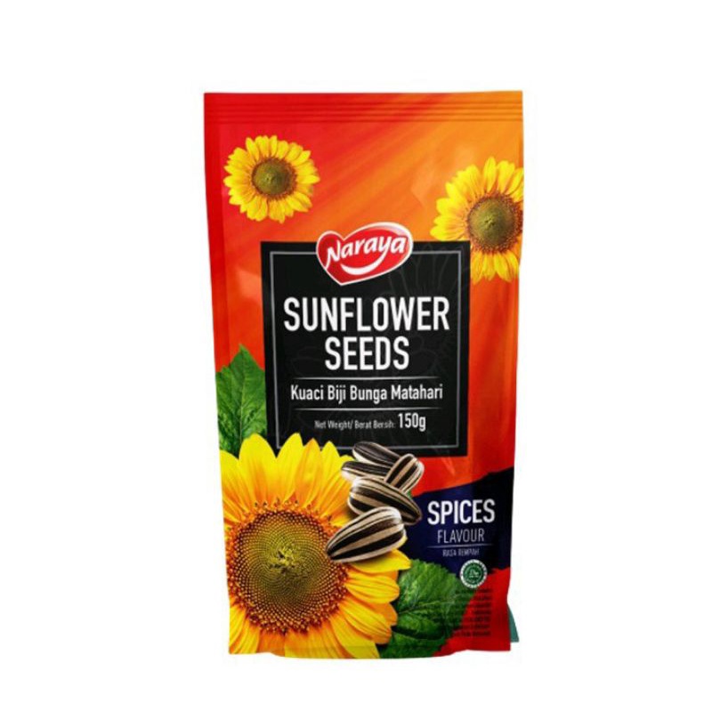 

Naraya Kuaci Spices 150gr - Kwaci Rempah Sunflower Seeds