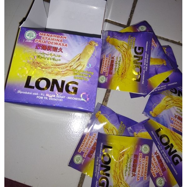 Kapsul LONG Obat Kuat Penambah Stamina Pria Dewasa