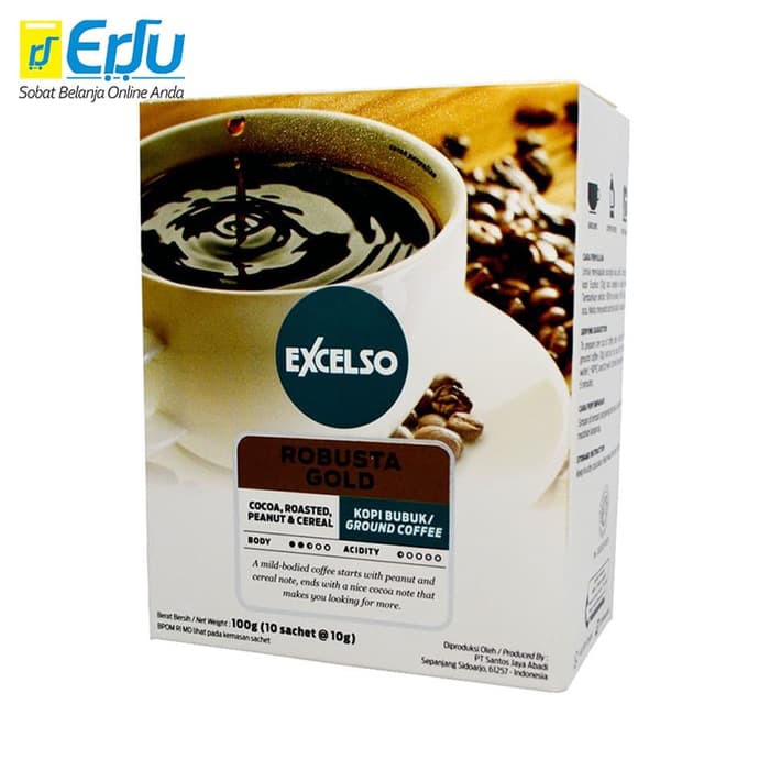 

Excelso Robusta Gold 10x10gram