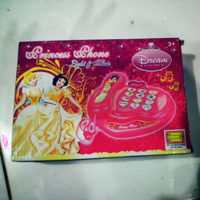 Mainan princess phone