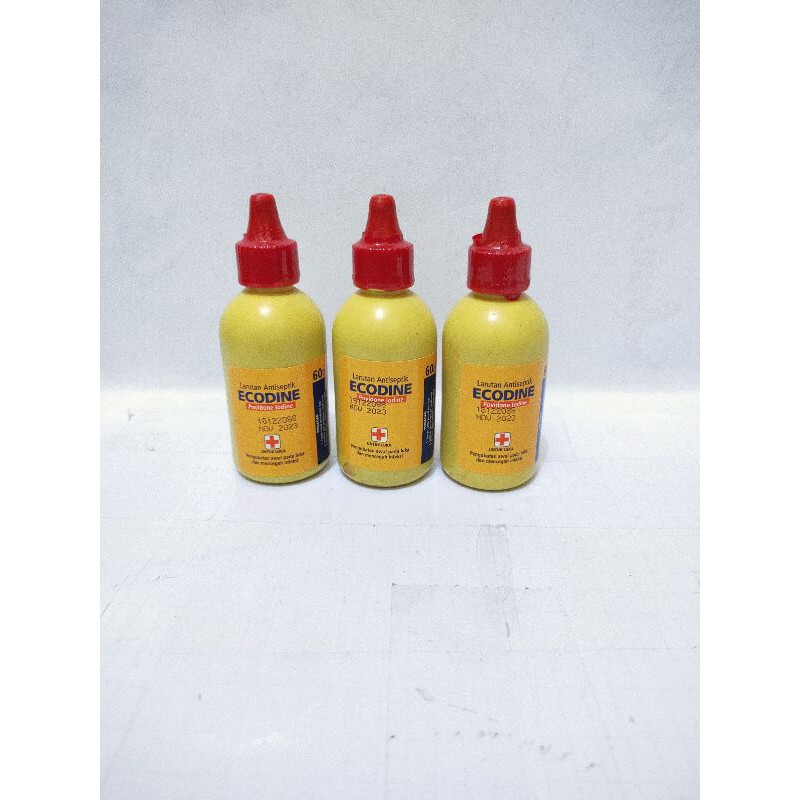 Ecodine Povidone Iodine/Obat Merah Antiseptic 60ml