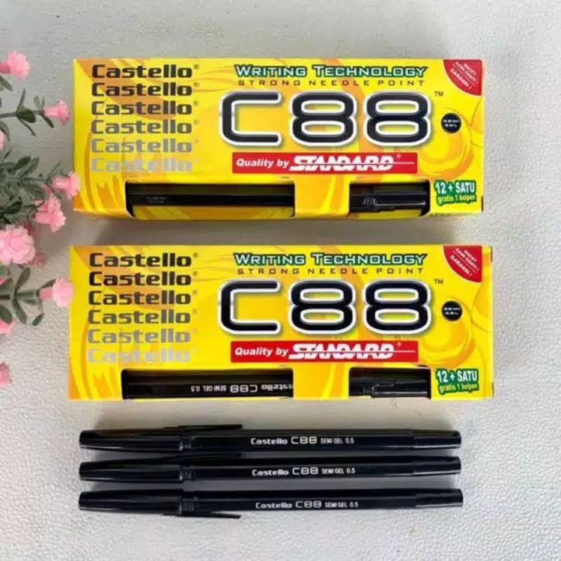 

13picis pulpen standar castello / pen hitech standart