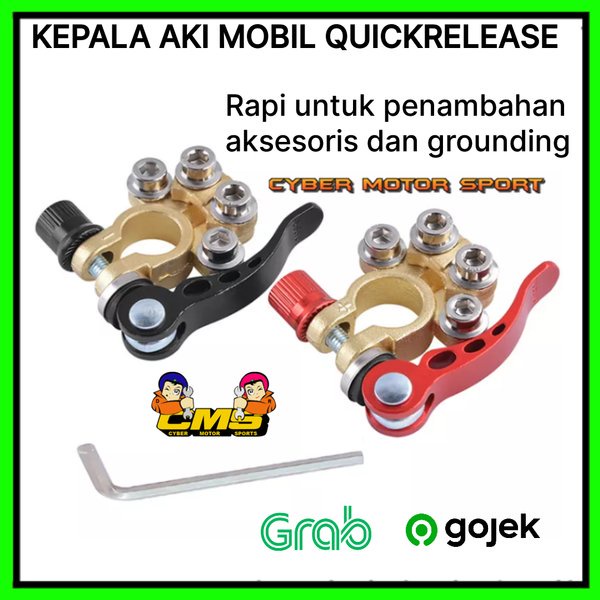 Terminal Kepala Aki NS40 NS60 NS70 Universal. konektor Aki. terminal