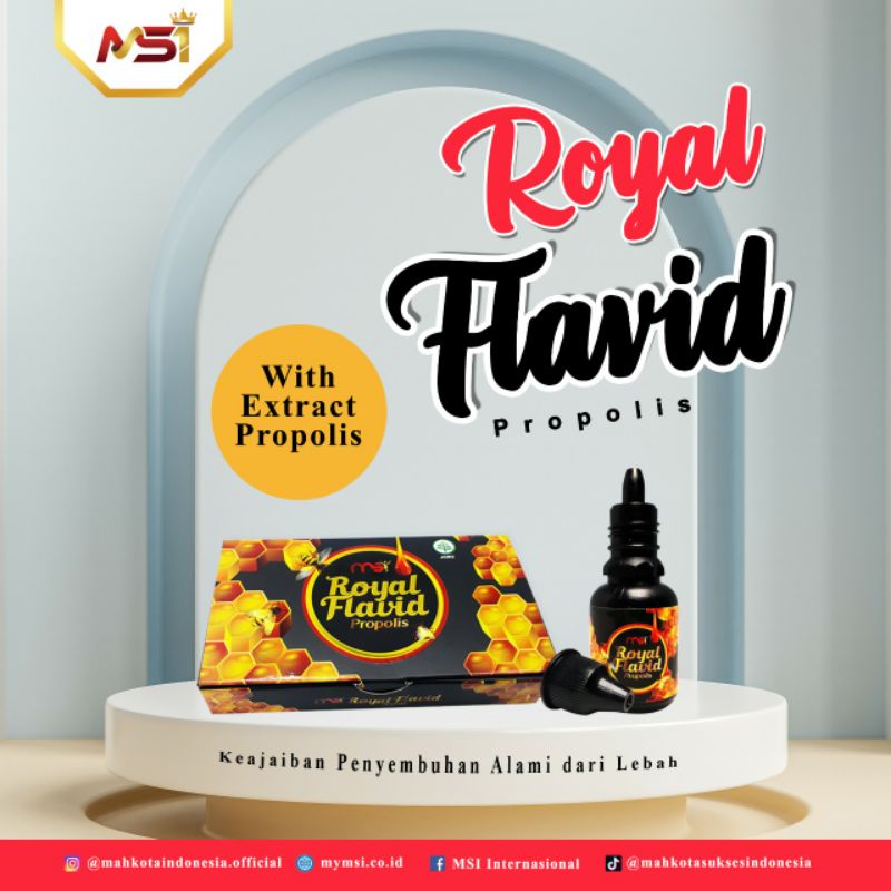 Royal Flavid Propolis msi original 100%