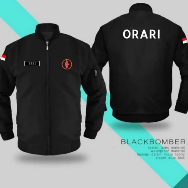 Jaket bomber orari