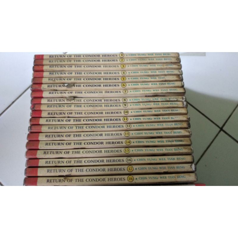 komik return of the condor heroes